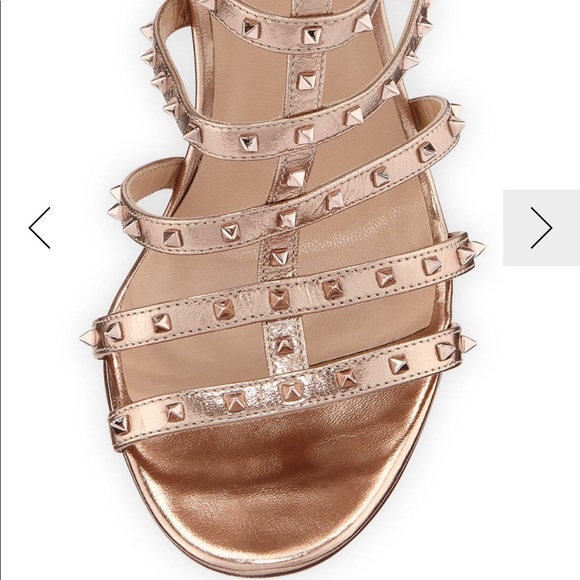 100% REAL Valentino 105mm Lovestuds Caged Sandal - Picture 13 of 16